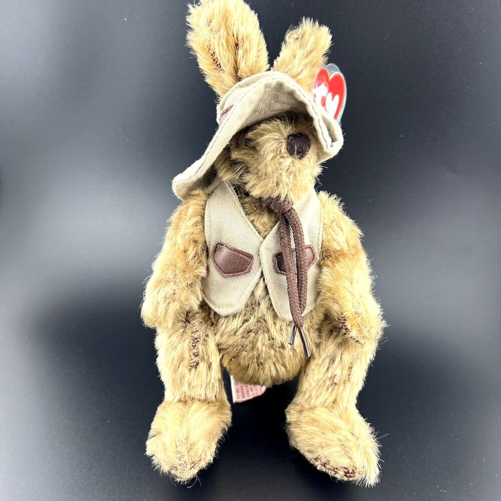 Ty Beanie Baby - HOGAN The Kangaroo - Attic Treasures Collection 2000